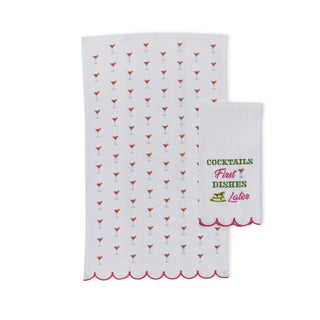 Two's Company Towel, Multicolor