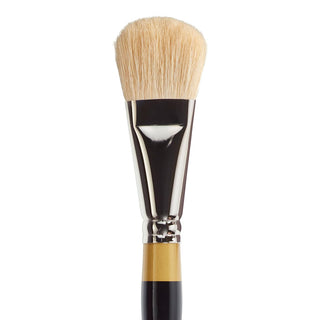 KINGART Original Gold Specialty 9270 Series, Oval Mop Brush, Super-Soft Natural (1)