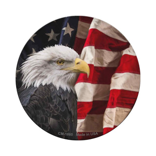 SMART BLONDE Drink Coaster, 3.5 Inch, Red, White, Blue