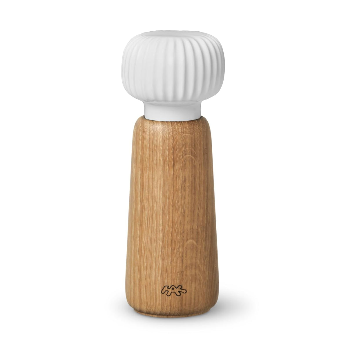 HAK KÄHLER Seasoning Mill, H18 cm x D6.6 cm, White
