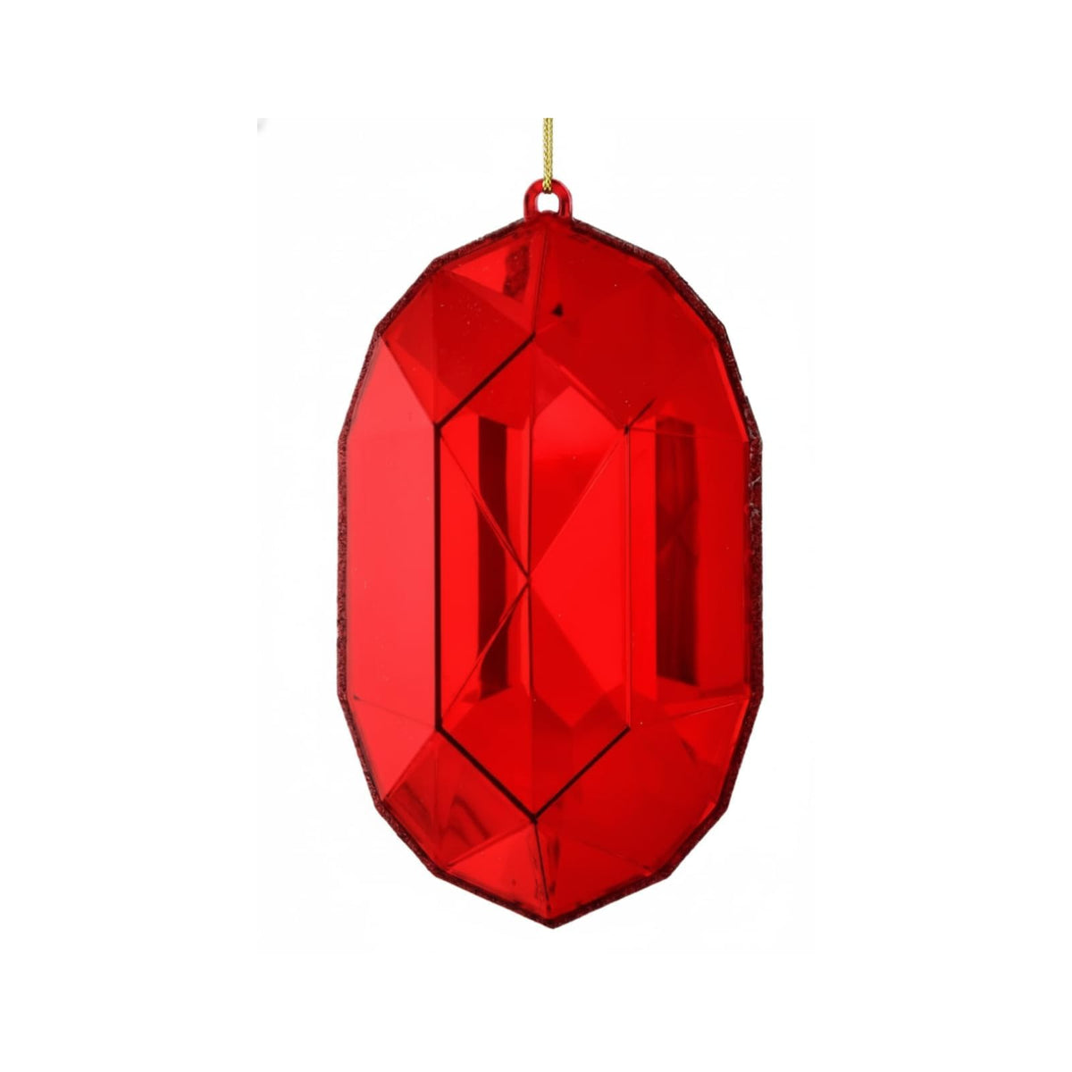 Regency International Hanging Ornament, 6.5 inches, Red