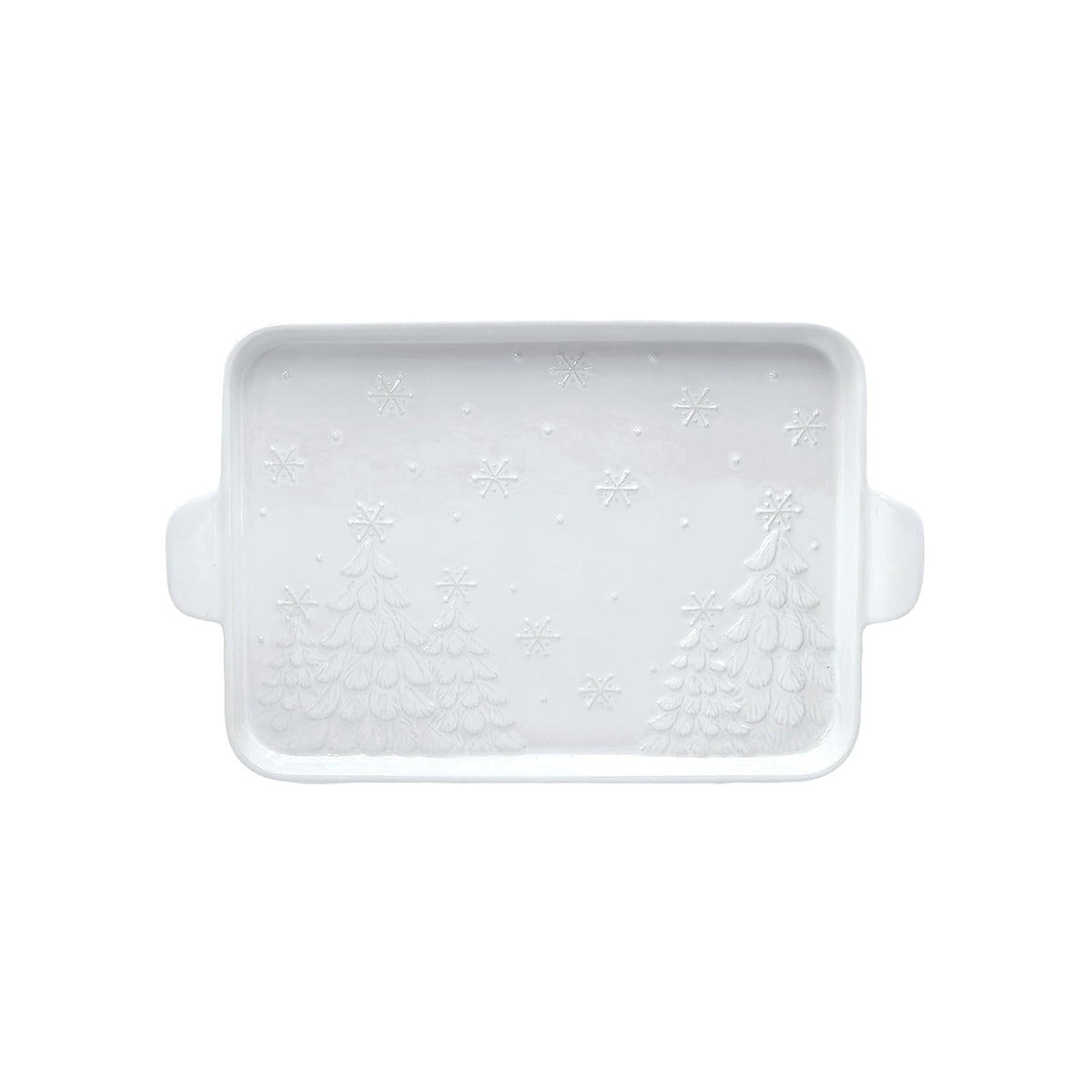 temp-tations by Tara Dishware Plate, 9 Inches, Frosty Forest