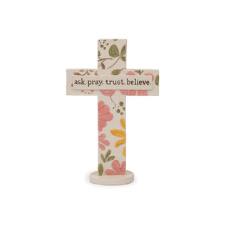 Blossom Bucket Figurine, Small, Multicolor