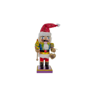 Kurt S. Adler Figurine, 10 inches, Gold,red