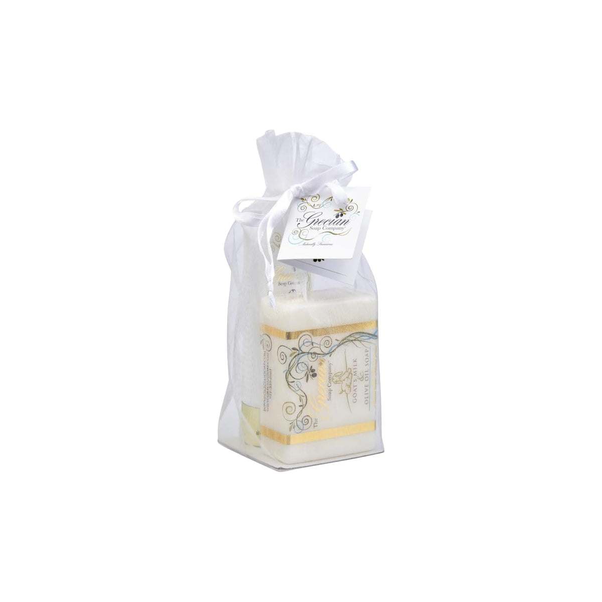 The Grecian Soap Company Skin Care Agent, 5.5 Ounce soap bar, 2 Ounce lotion tub