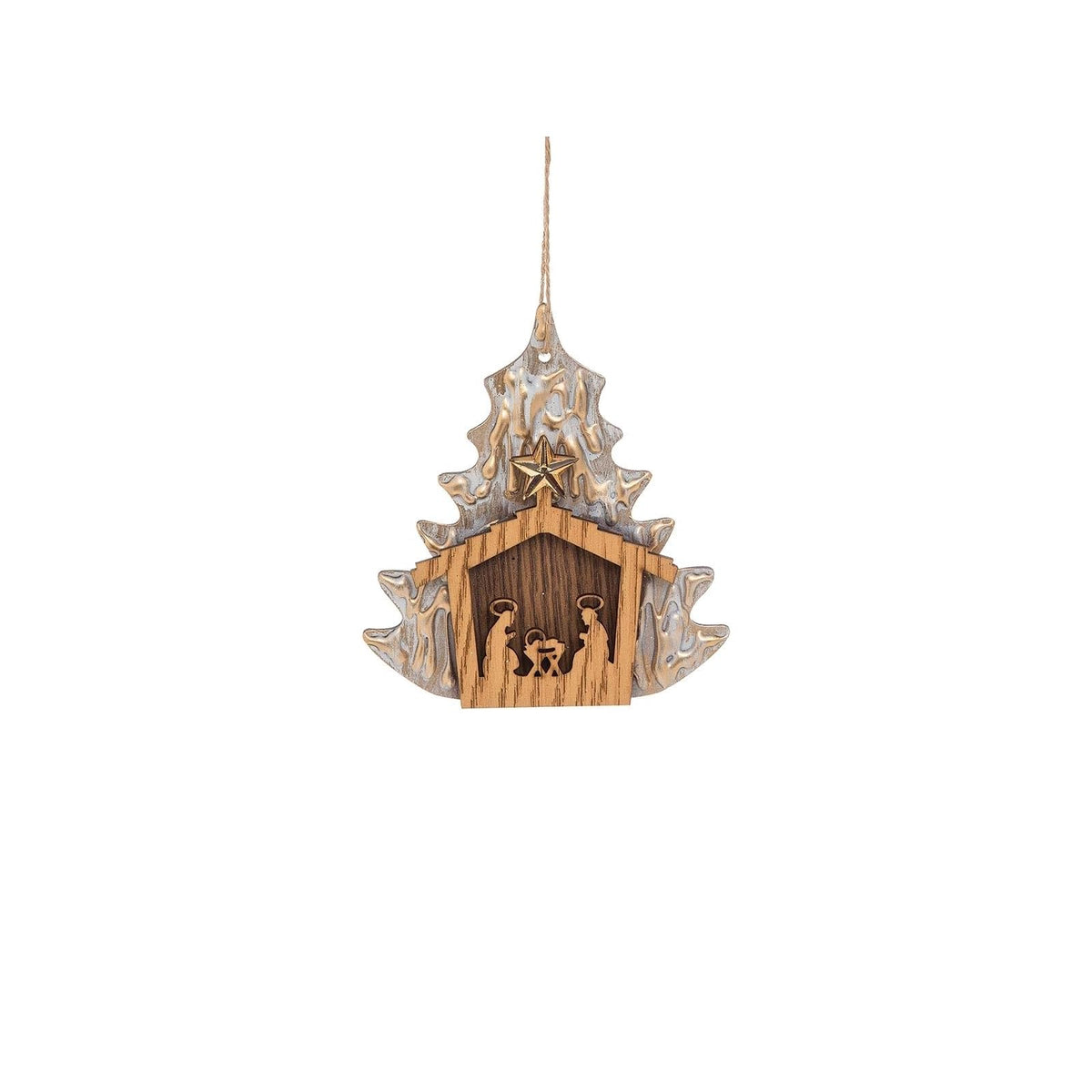 C&F Home Hanging Ornament, Brown, Classic