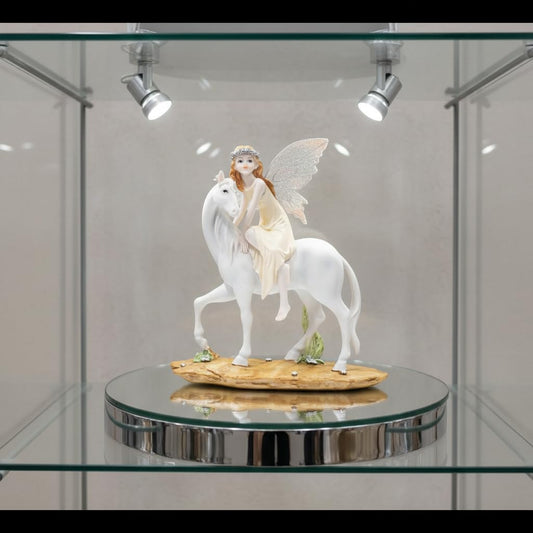 Comfy Hour Figurine, 13 inches, White