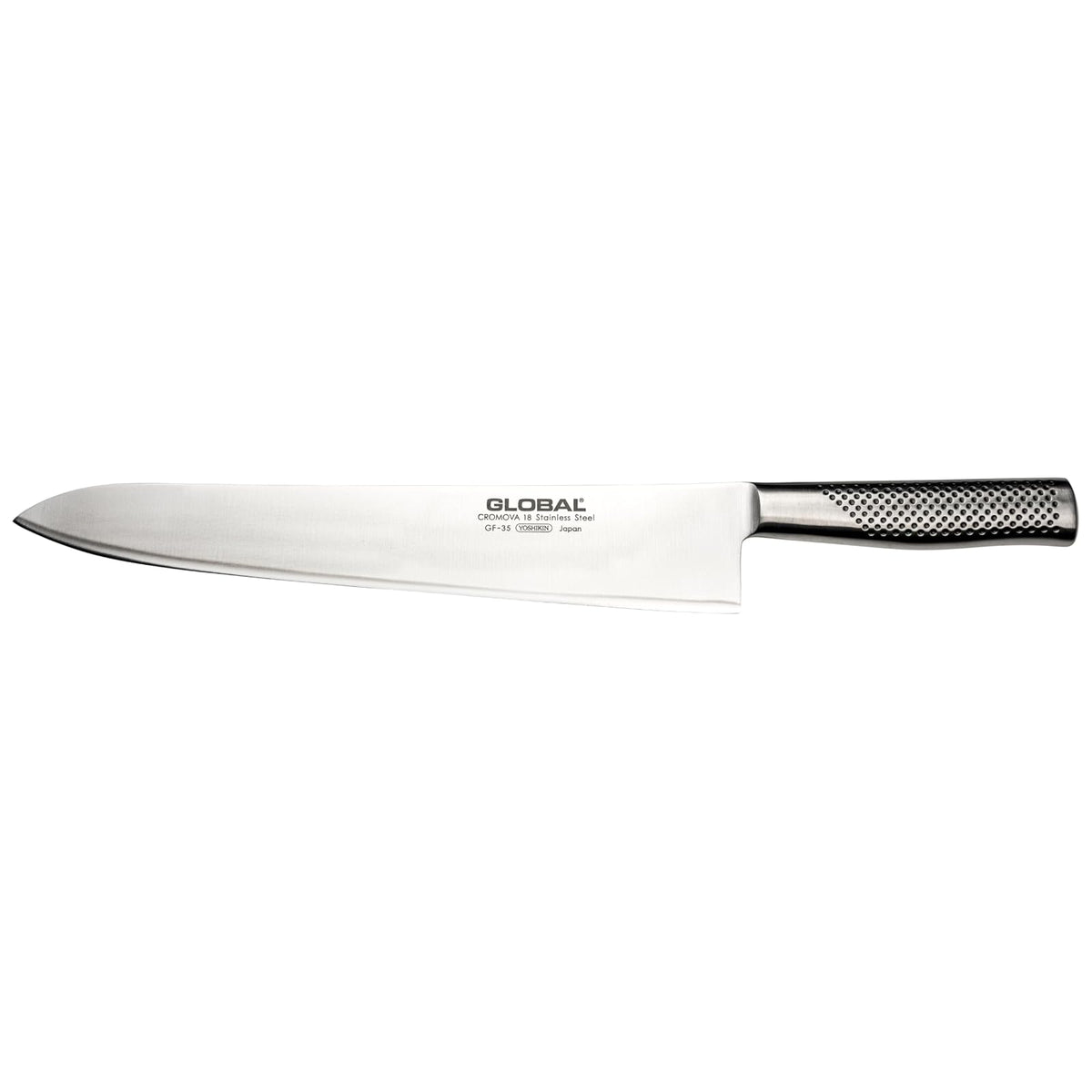 Global Kitchen Knife, 12", Silver