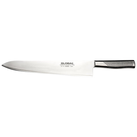 Global Kitchen Knife, 12", Silver