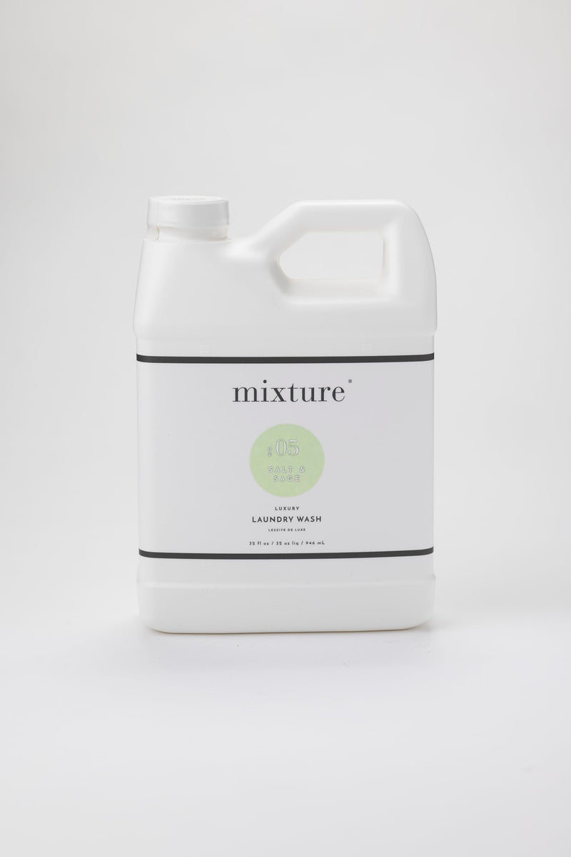 Mixture No 05 Salt & Sage 32oz, Luxury Laundry Wash