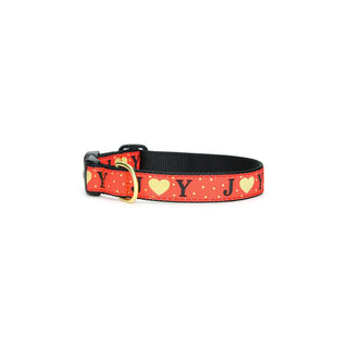 Up Country Animal Collar, MD (fits necks 12 - 18"), Red