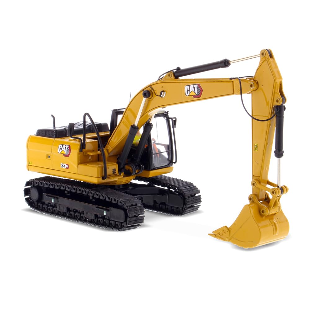 1:50 Caterpillar 323 GX Hydraulic Excavator - High Line Series by Diecast Masters