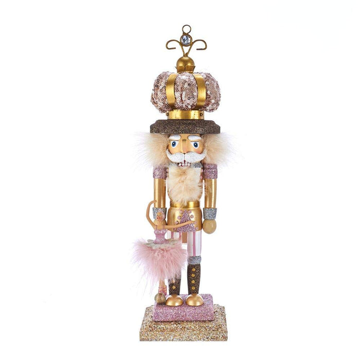 Kurt Adler 14-inch Hollywood Ballet with Crown Nutcracker