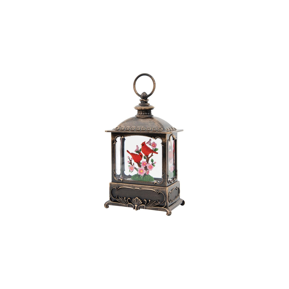 Carson Snow Globe, Reddish-brown