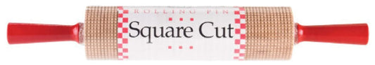 Bethany Housewares Lefse Rolling Pin, Square Cut
