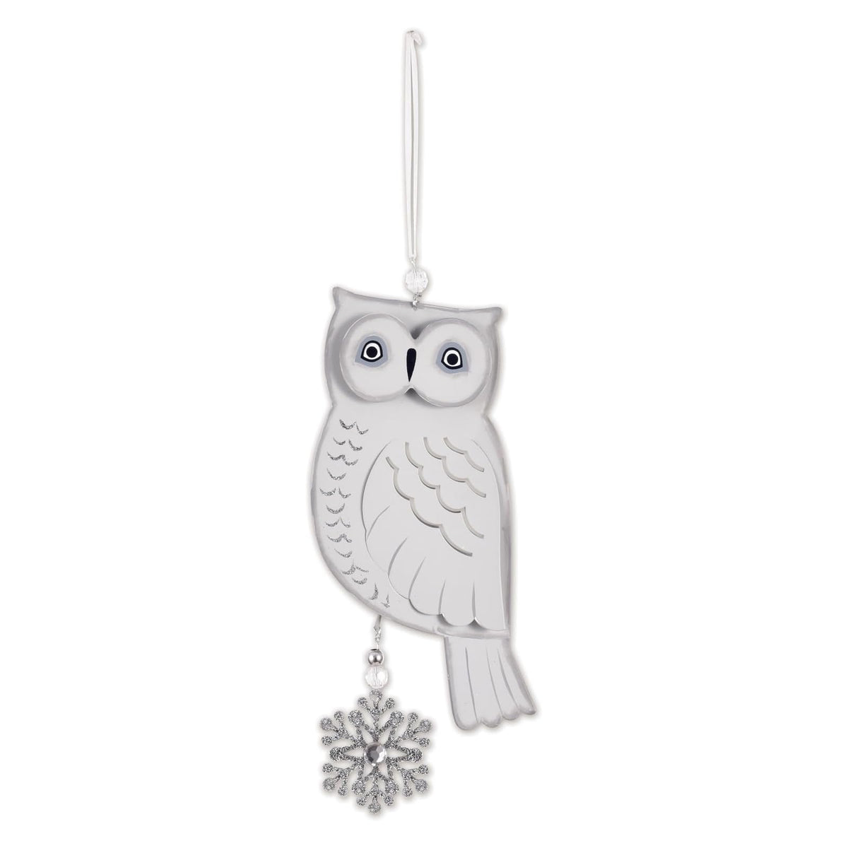 Sunset Vista Designs Hanging Ornament, 9 Inch, White