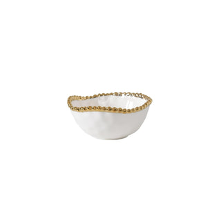 Pampa Bay Dishware Place Setting, 5 x 2.25, Salerno White Gold