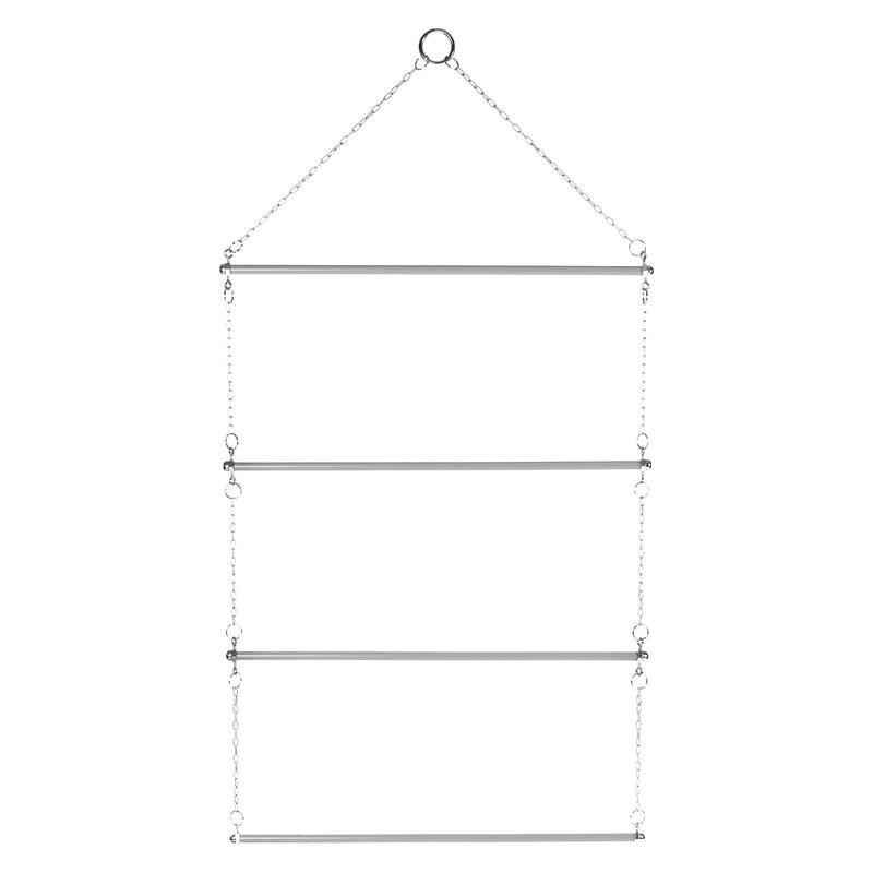 HORZE Hanging Blanket Rack - Silver - One Size