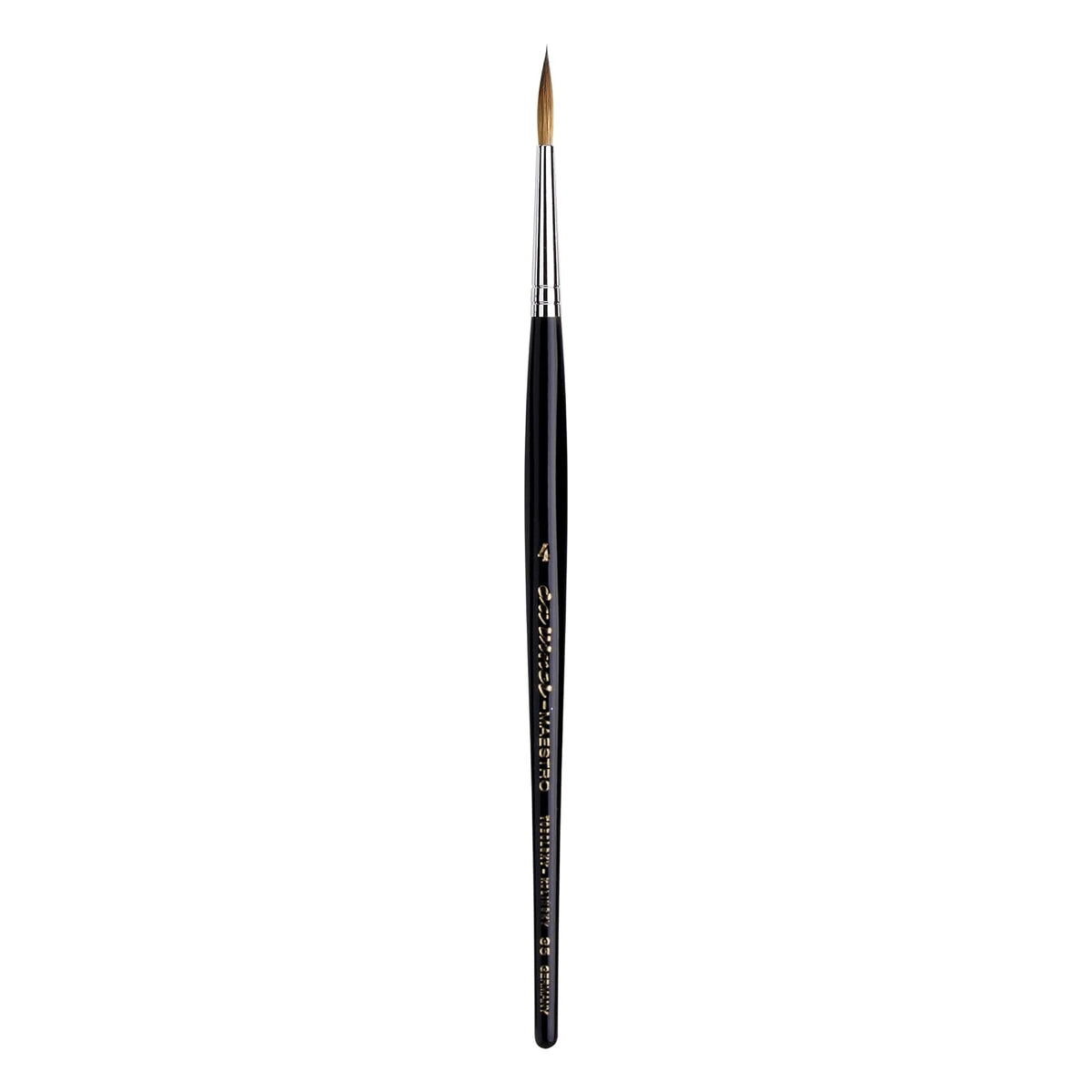 da Vinci Paint Brush, Size 4, Black