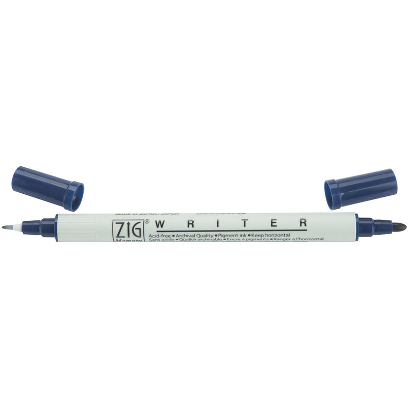 Zig Memory System Writer Dual Tip Marker, Navy