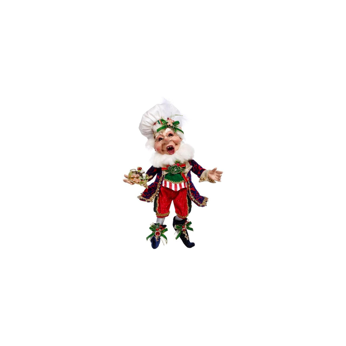 Mark Roberts Figurine, Medium - 17 inches, Green, Red, White