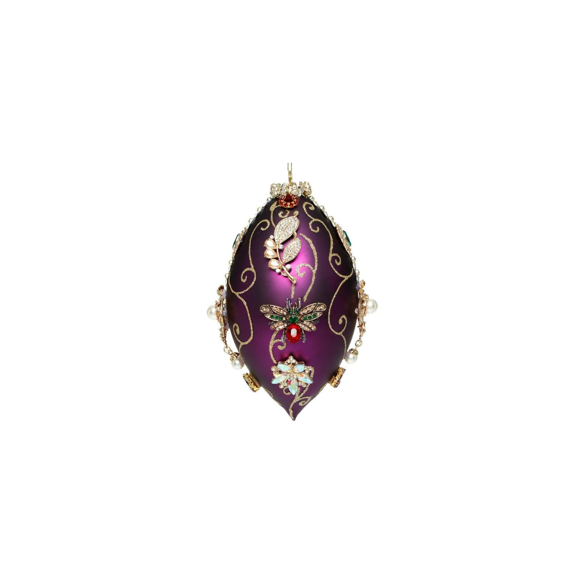 Mark Roberts Hanging Ornament, Medium, Purple