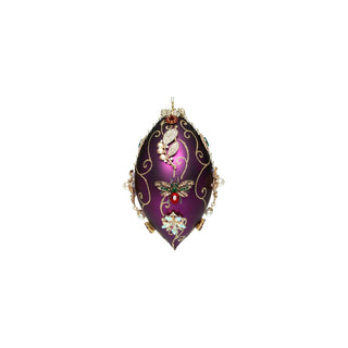 Mark Roberts Hanging Ornament, Medium, Purple