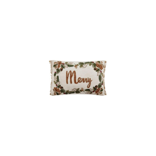 Peking Handicraft Pillow, 12X18", Multicolor
