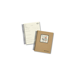 Write it Down Blank Book, Full-size, Kraft Brown