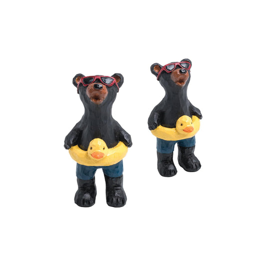 Lipco Figurine, Black, Yellow, Whimsical