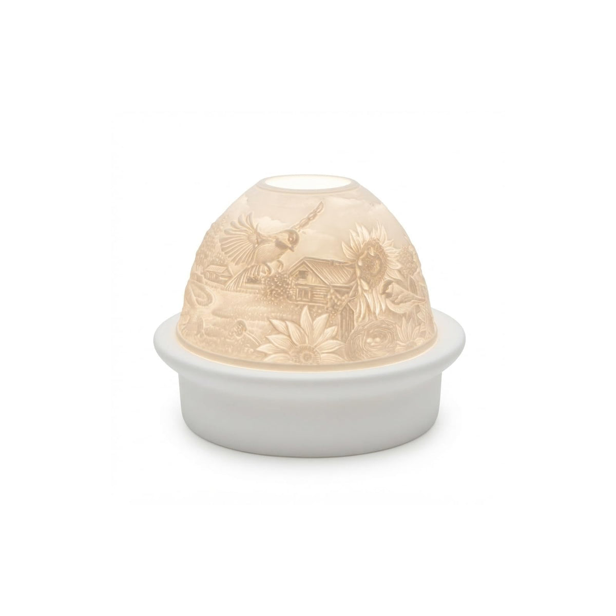 Luumii Light Domes Lampshade, 4.75 inches (width) x 3 inches (height), White