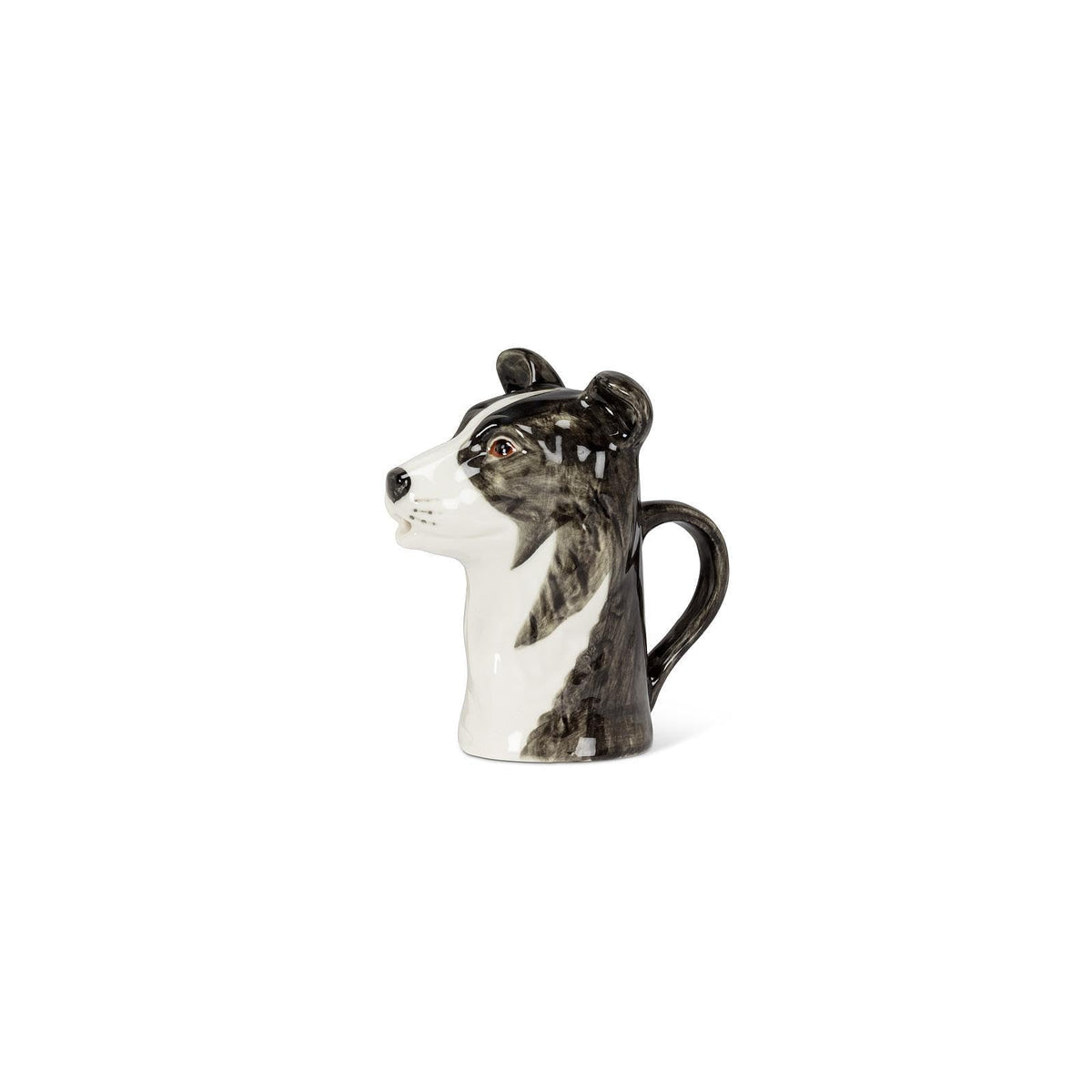 Abbott Collection Pitcher, 4 Ounces, Black/White