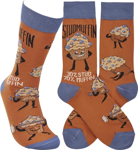 Primitives by Kathy Socks - Studmuffin, One Size, Unisex, LOL Collection