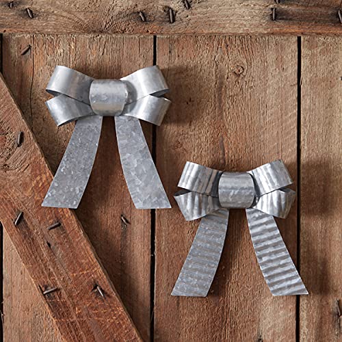 CTW Collection 370566 Set of Two Galvanized Metal Bows