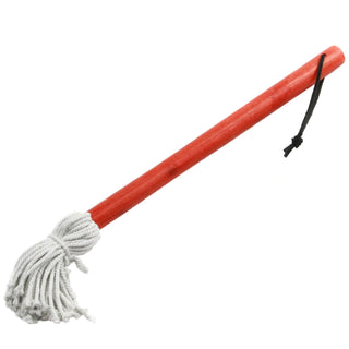 Chef Craft BBQ Basting Mop, 15 inch, Red/White