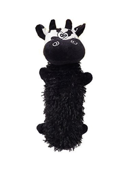 Scoochie Pet Water Bottle Dog Toys, Christopher Cow Bottle Toy/Plush Dog Toy/We Squeak