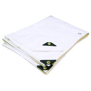 10'X14' Extra Heavy Duty White Tarp