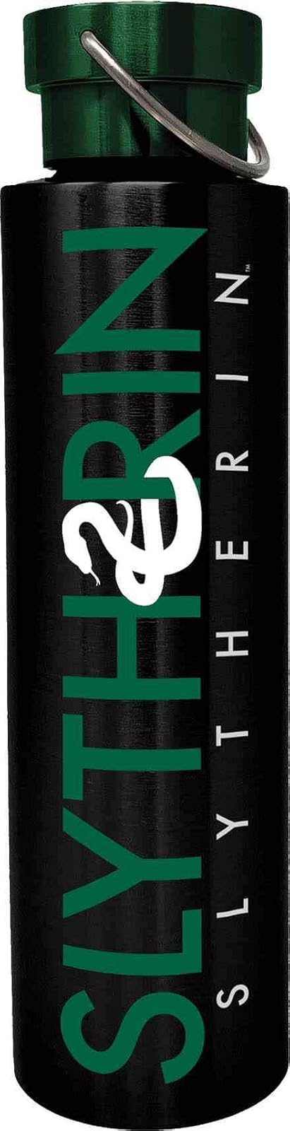 Spoontiques 18945 Slytherin Stainless Steel Bottle, 24 oz, Black