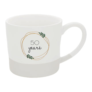 Pavilion Gift Company Drinking Cup, 15 Ounces, White, Gold, Black, Green
