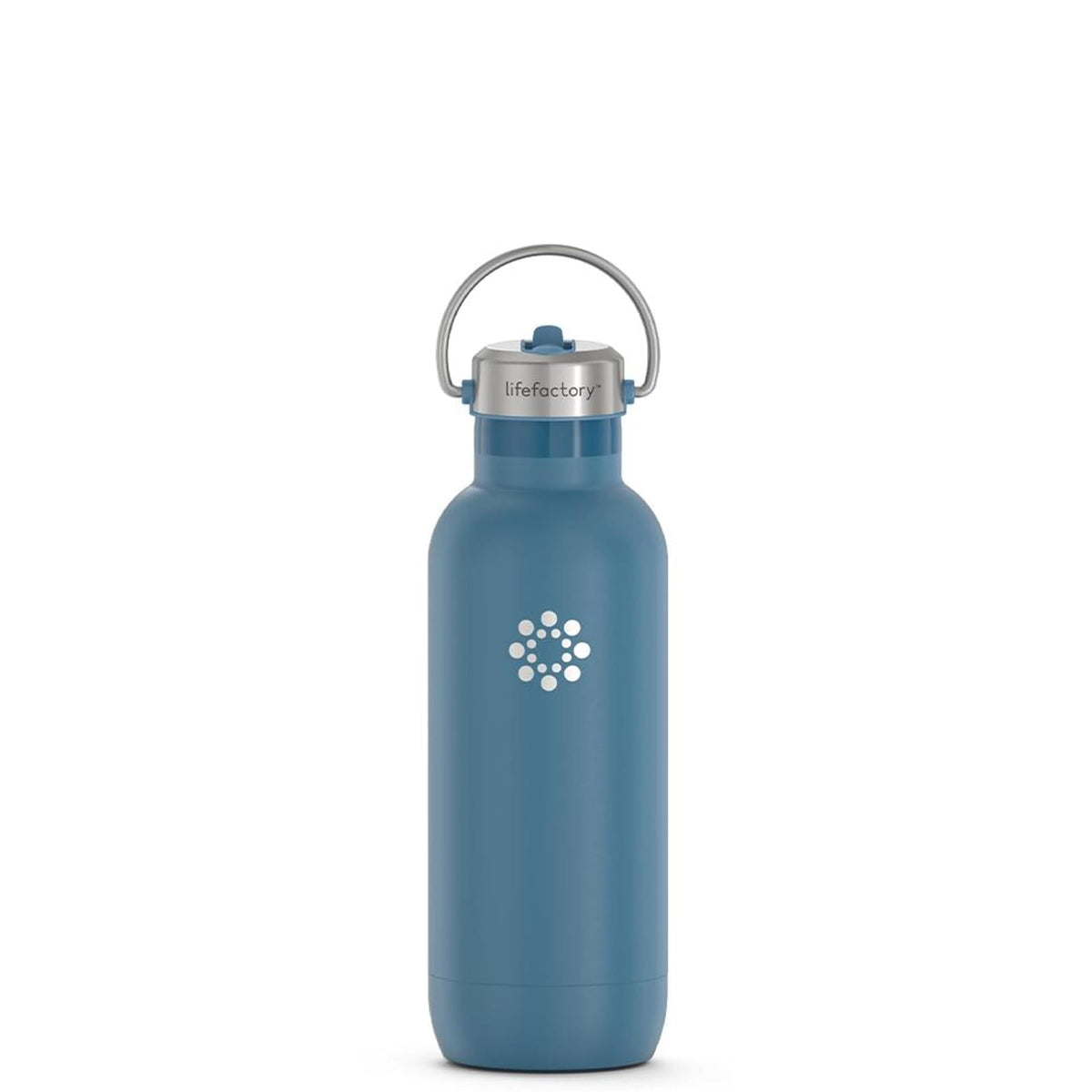 Lifefactory Thermos, 20 Ounces, Dark Denim