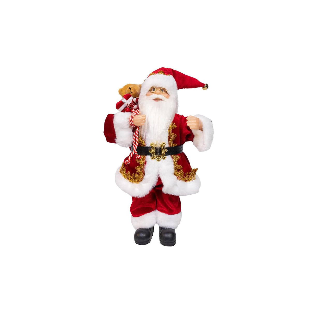 Kurt S. Adler Figurine, 7.5" x 5.0" x 12.0", Red