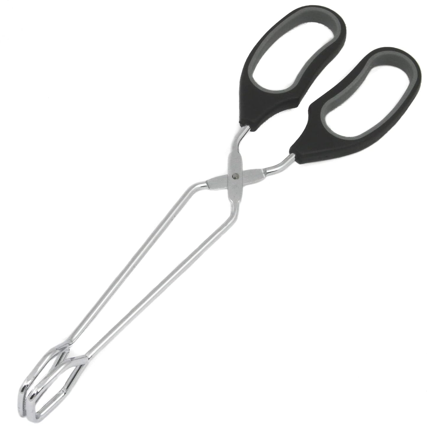 Chef Craft Classic Straight Tongs, 12 inch, Black