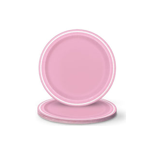 Unique Dishware Plate, Medium, Pink