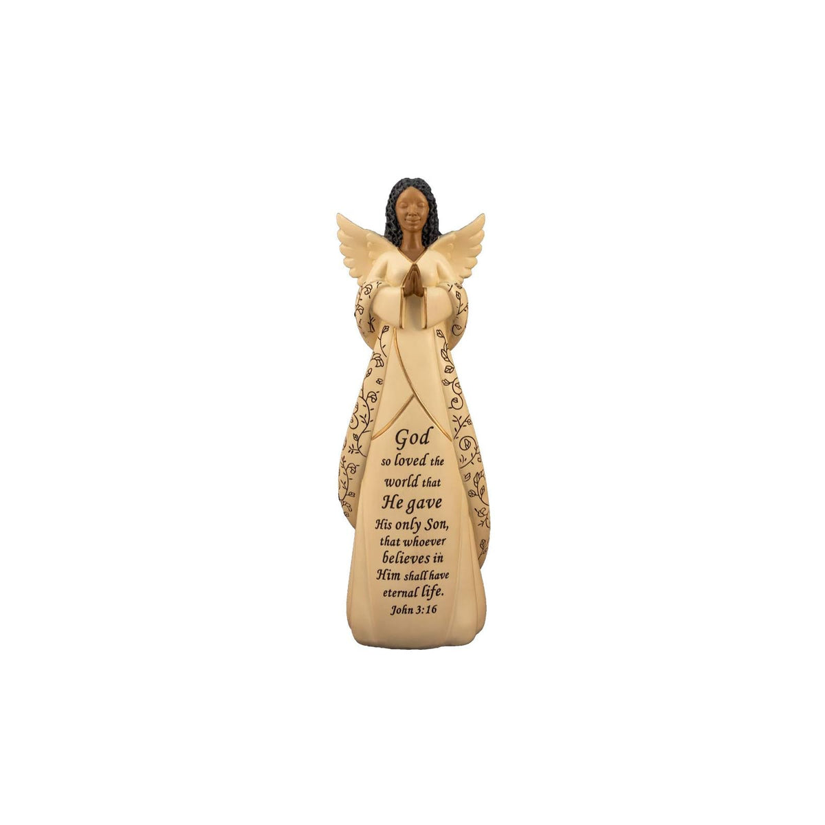 Ebony Treasures Figurine, White, Classic