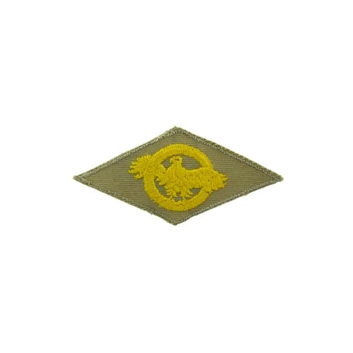 EE Fabric Applique Patch, 1.5 x 3 inches, White