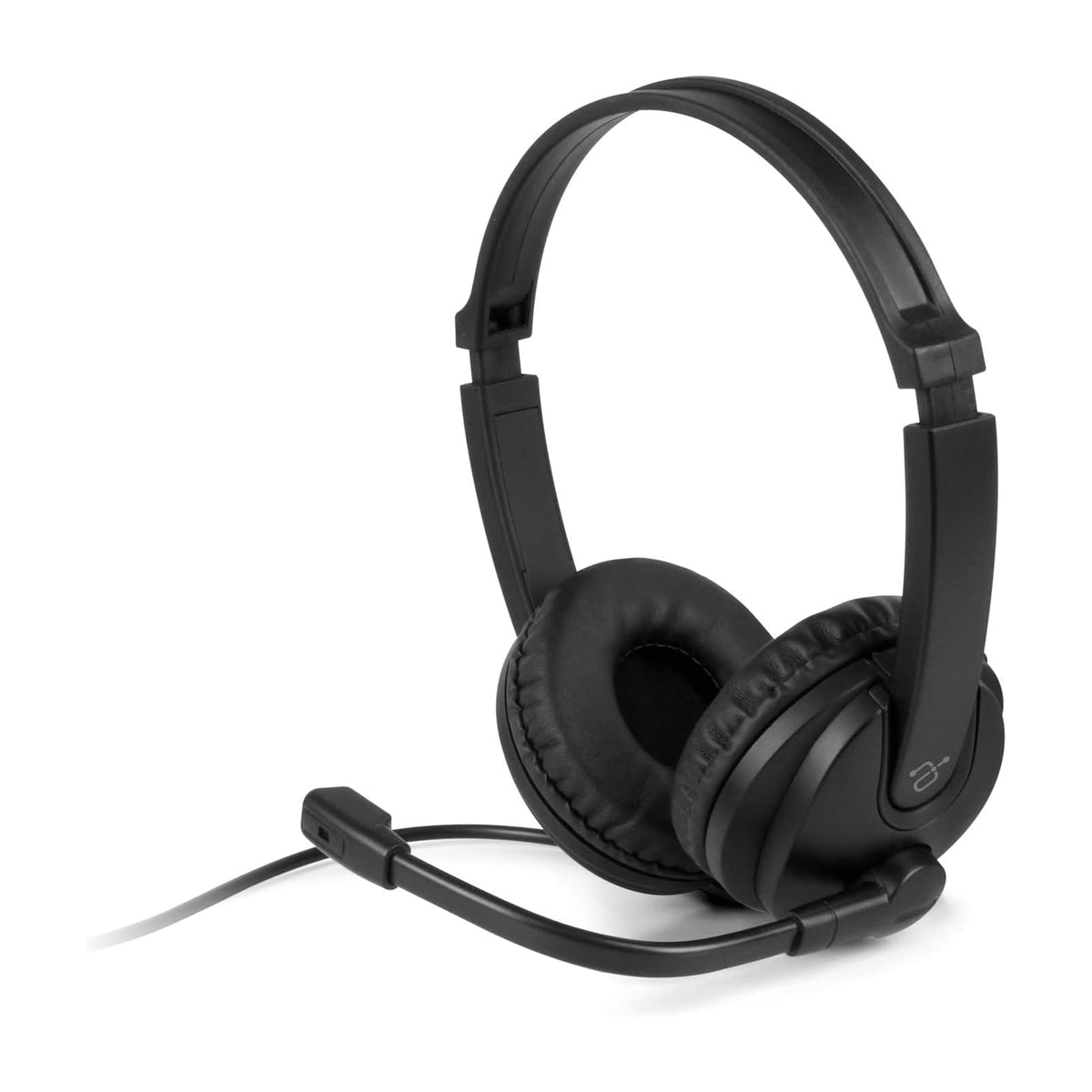 Aluratek Headphones, Standard, Black