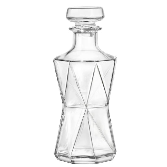 Bormioli Rocco 234524G04021990 Cassiopea Decanter, 33.75 Ounce, Gift Boxed Glassware Set, Clear