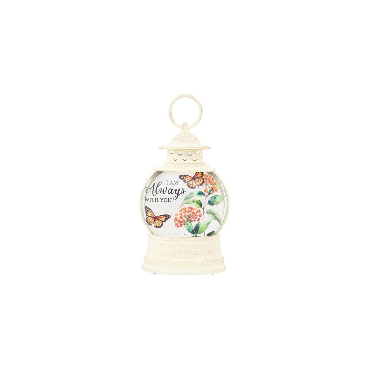 Carson Snow Globe, White, Classic