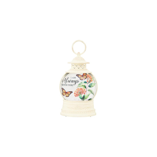 Carson Snow Globe, White, Classic