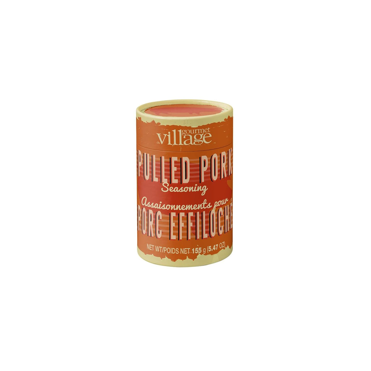 Gourmet du Village Food, 11 cm H x 8.3 cm D, 155 grams